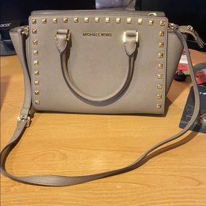 Michael Kors studded crossbody